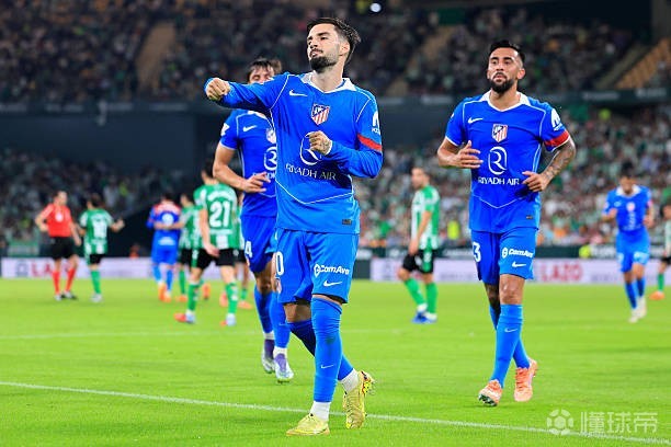 雷速足球直播-马竞前锋连续破门，升至射手榜第一